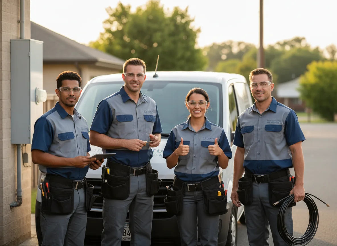 Residential electrical contractor serving homeowners in Sublime, TX